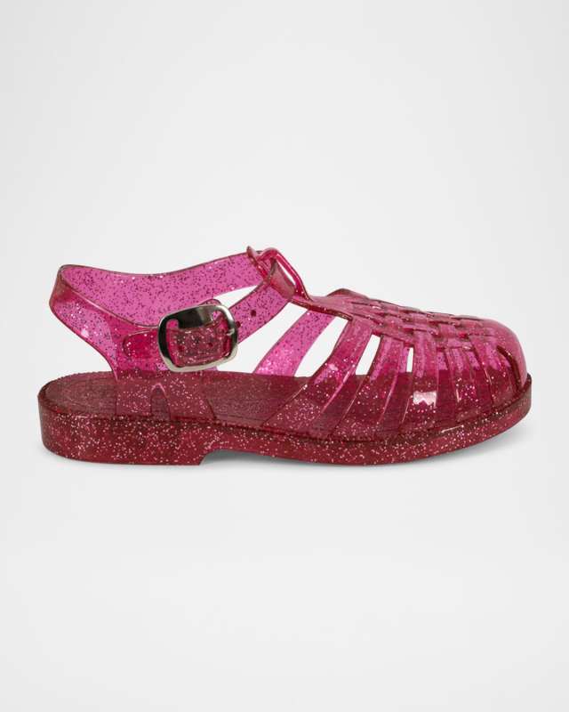 Girl's Nea Glitter Jelly Sandals, Baby/Toddlers/Kids
